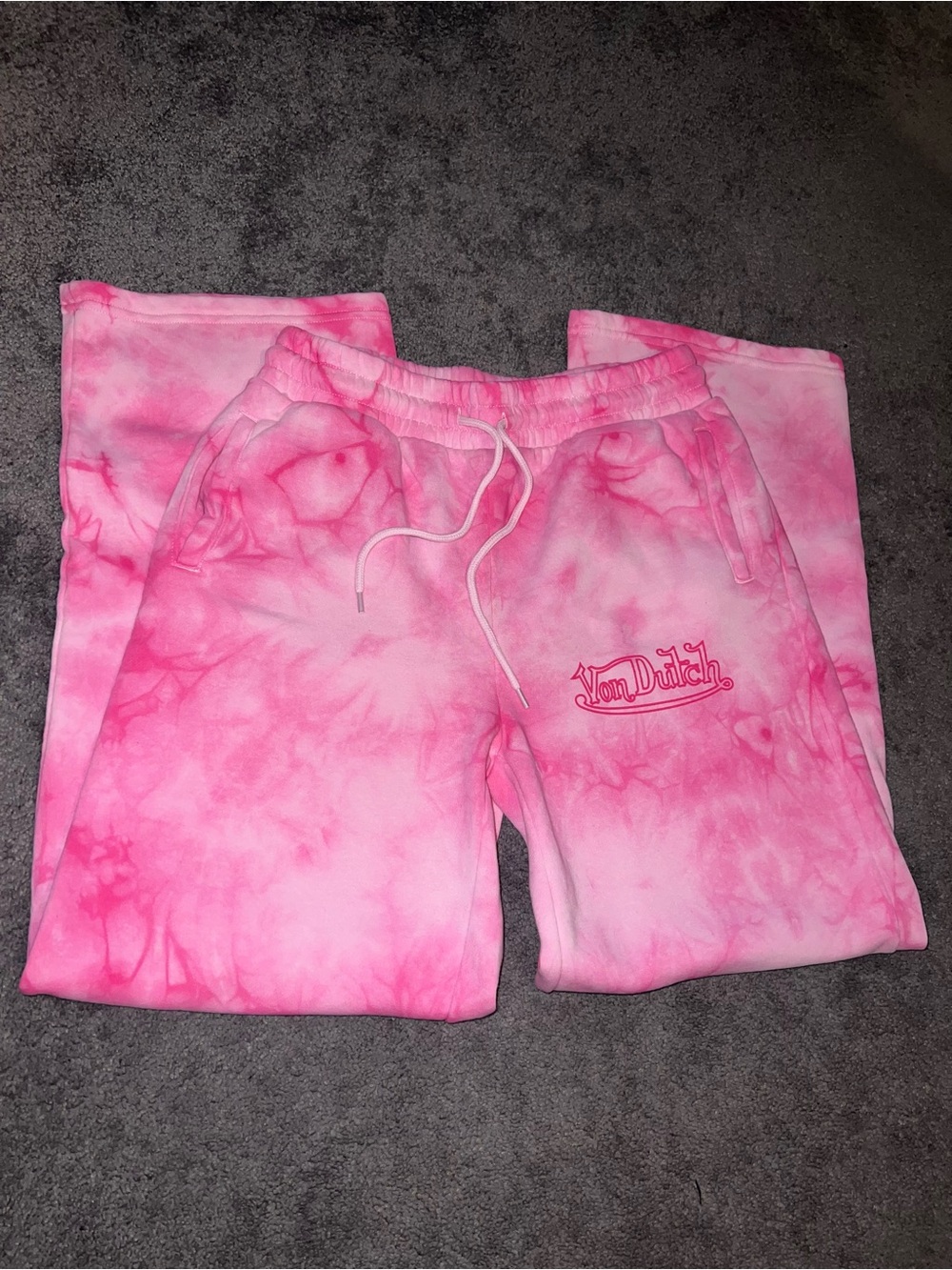 Von Dutch pink sweat pants